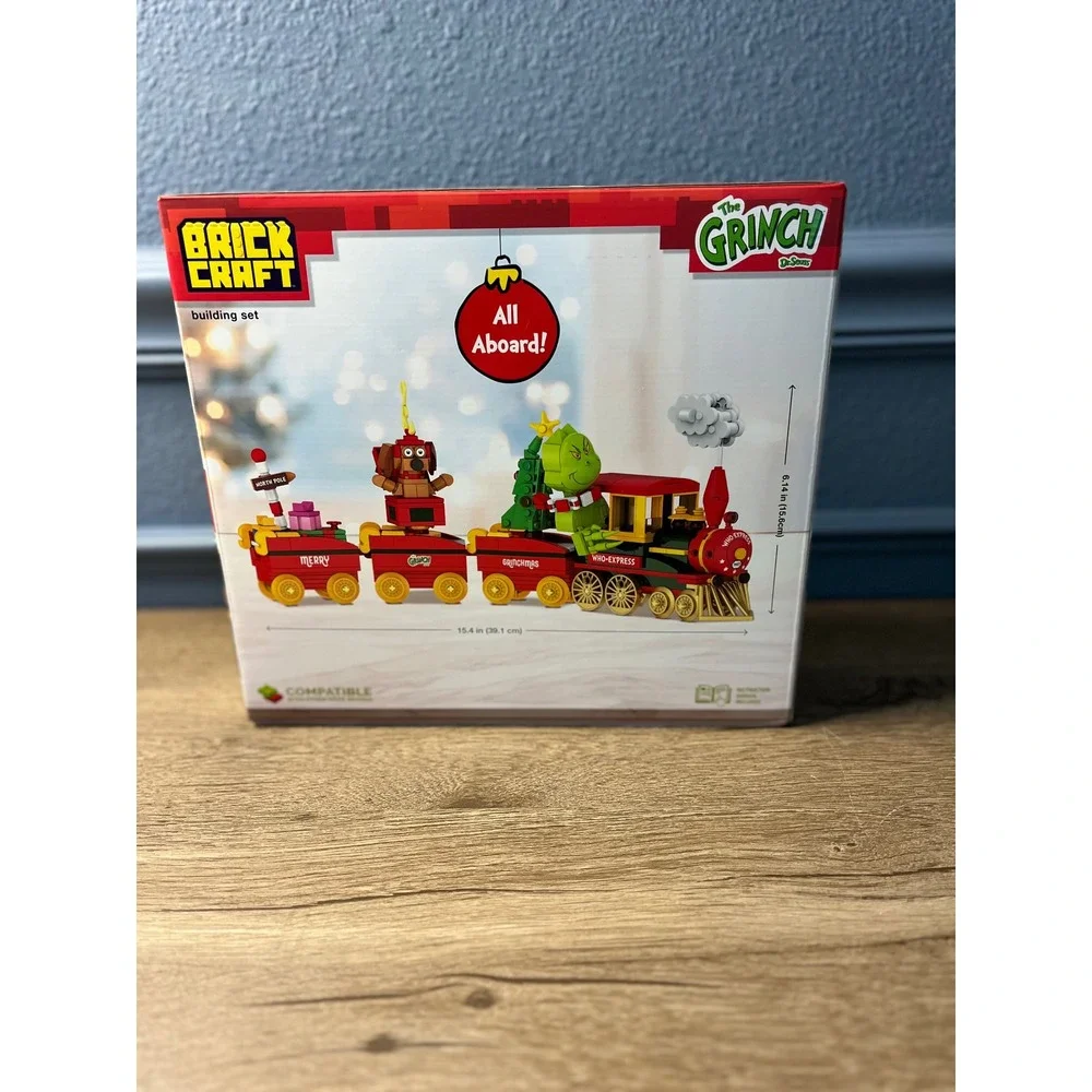 Brick Craft The Grinch Who Express Building Set‎ 527 Pieces Ages 8 Plus